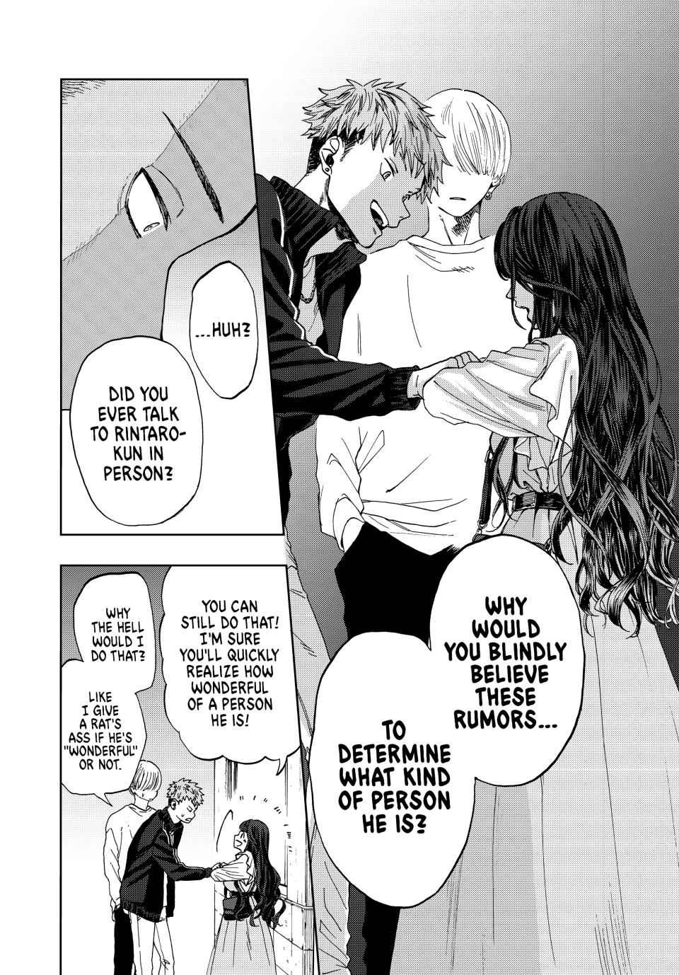 The Fragrant Flower Bloom with Dignity Manga Chapter 1 page 33 - Rintaro and Kaoruko