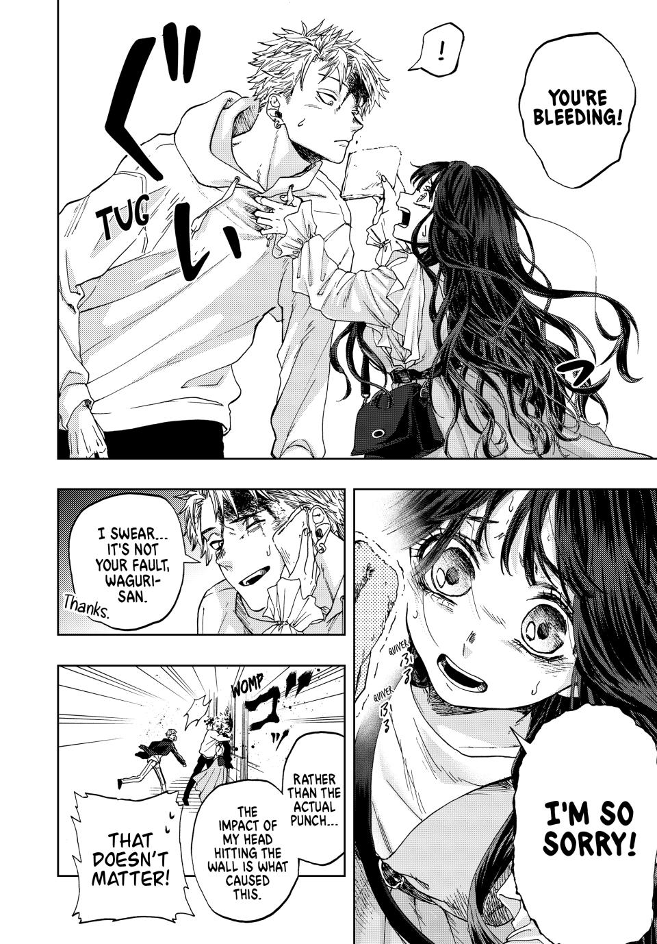 The Fragrant Flower Bloom with Dignity Manga Chapter 1 page 38 - Rintaro and Kaoruko
