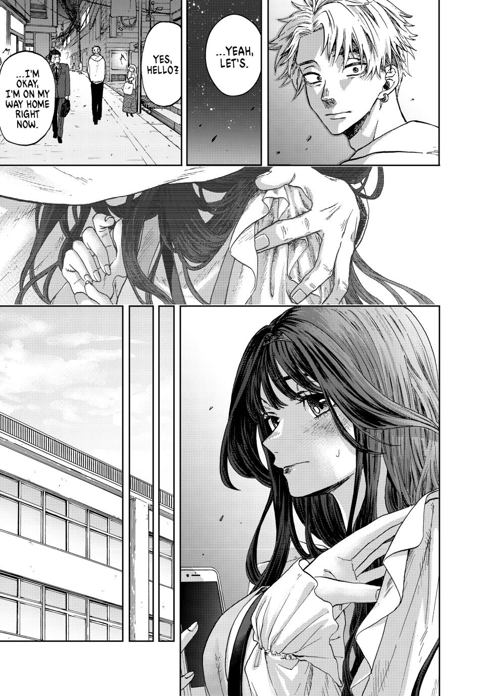 The Fragrant Flower Bloom with Dignity Manga Chapter 1 page 45 - Rintaro and Kaoruko