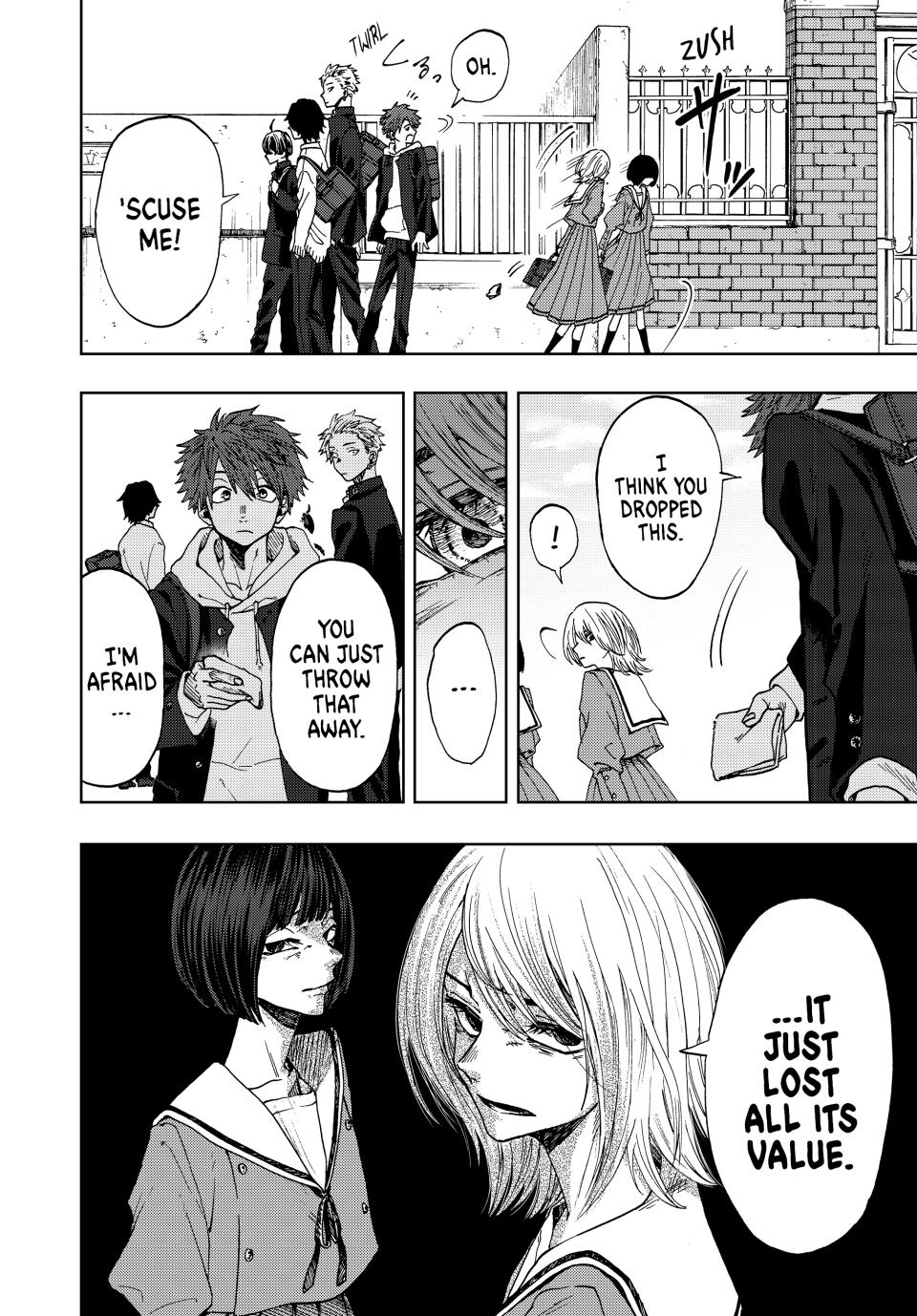 The Fragrant Flower Bloom with Dignity Manga Chapter 1 page 7 - Rintaro and Kaoruko