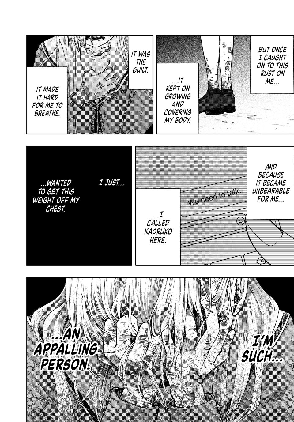 The Fragrant Flower Bloom with Dignity Manga Chapter 10 page 14 - Self-Loathing