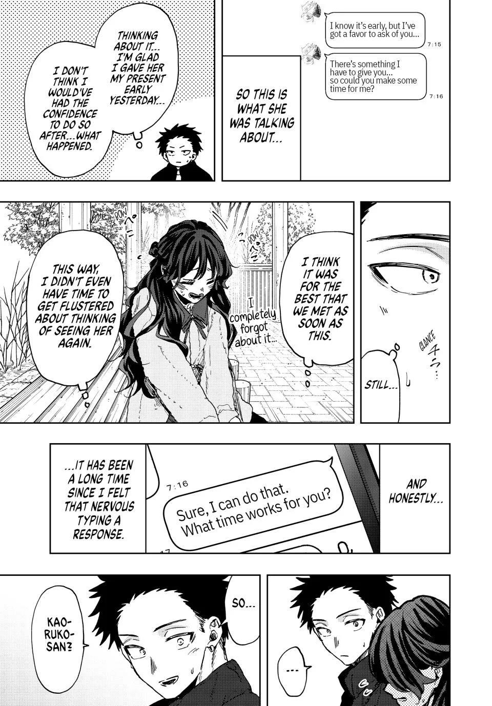 The Fragrant Flower Bloom with Dignity Manga Chapter 101 page 11 - December 26th