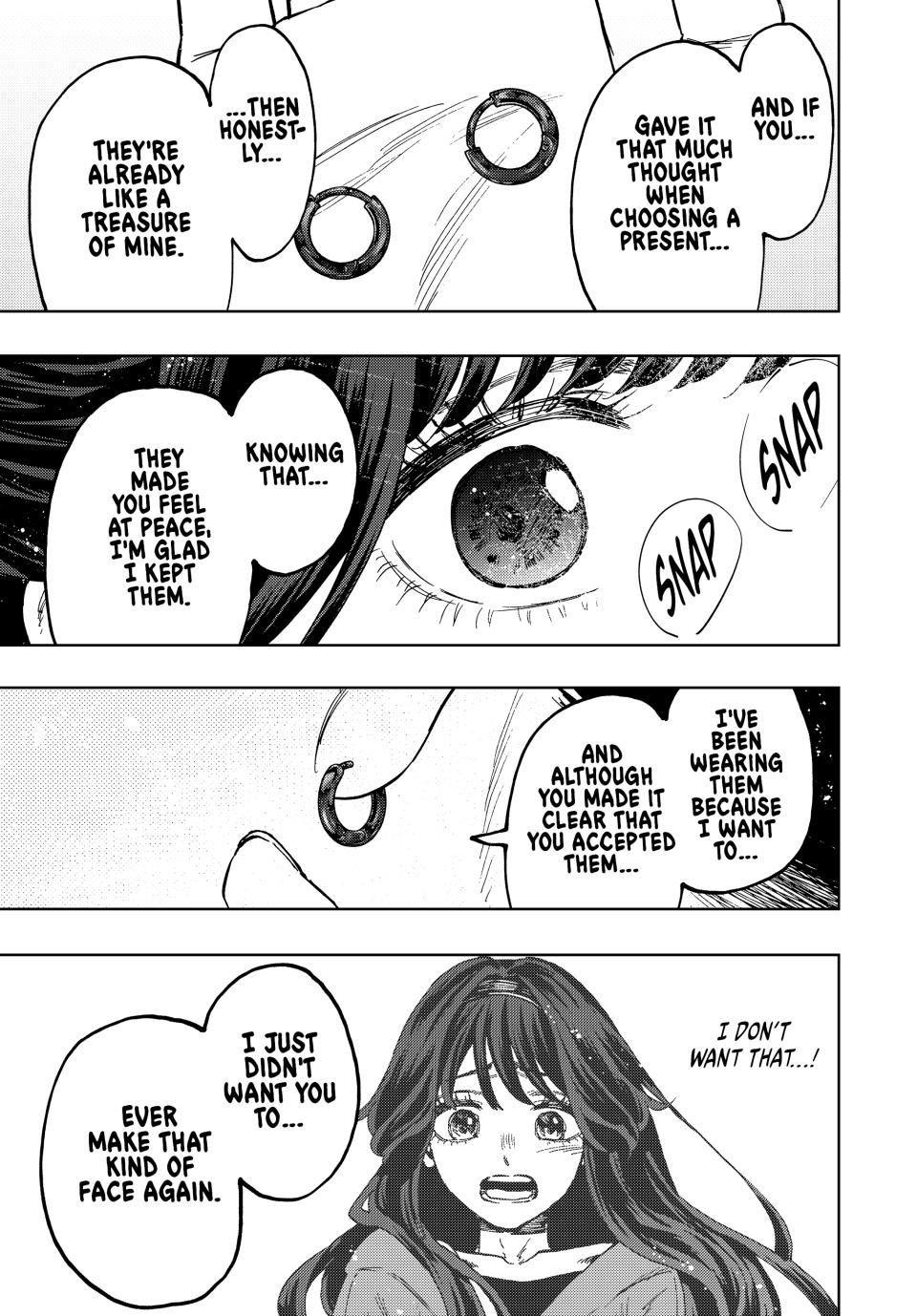 The Fragrant Flower Bloom with Dignity Manga Chapter 102 page 5 - Kaoruko's Present