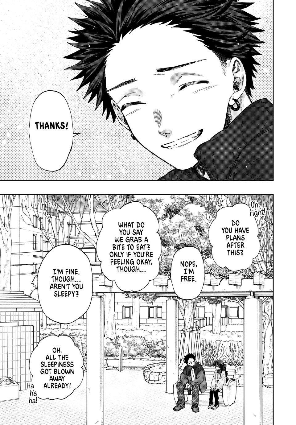 The Fragrant Flower Bloom with Dignity Manga Chapter 102 page 9 - Kaoruko's Present