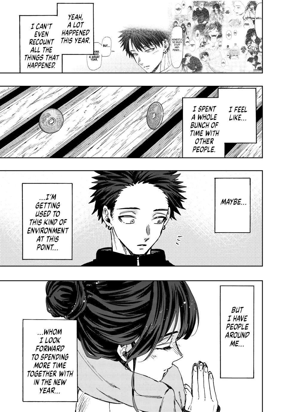 The Fragrant Flower Bloom with Dignity Manga Chapter 103 page 15 - New Year's