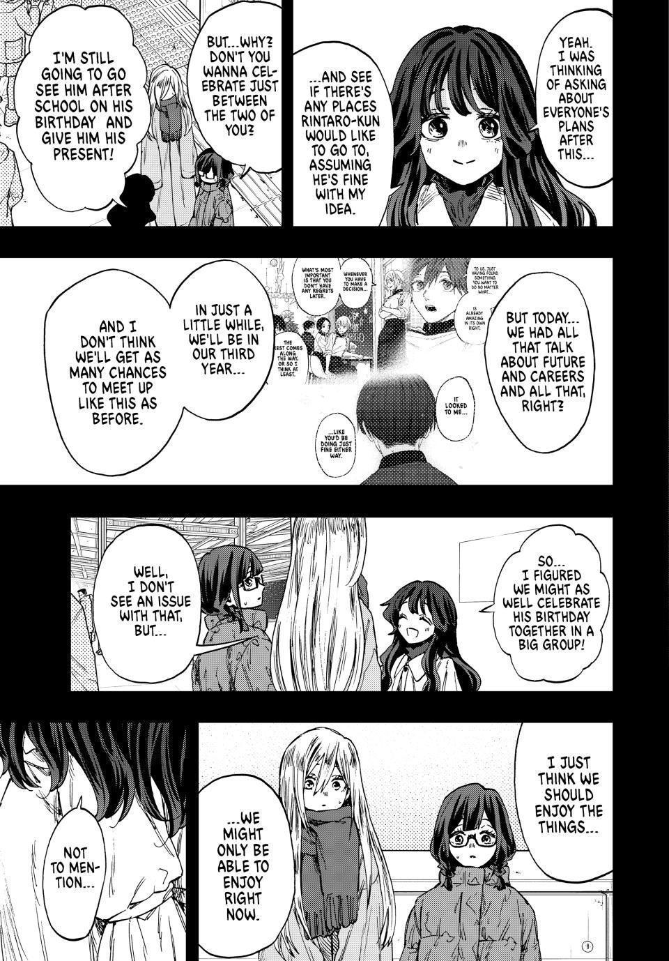 The Fragrant Flower Bloom with Dignity Manga Chapter 105 page 17 - A New Year, A New Term
