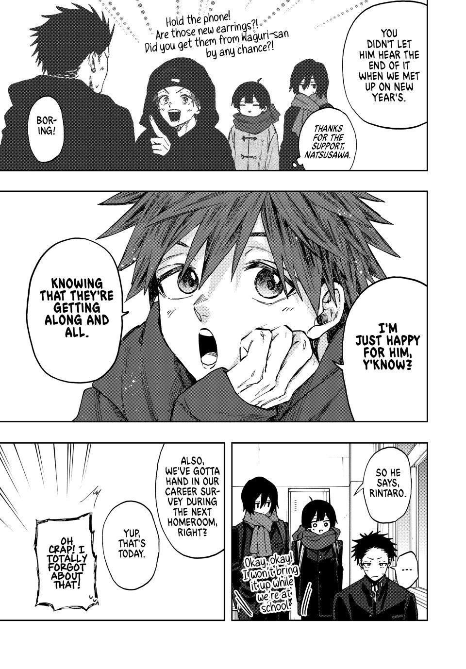 The Fragrant Flower Bloom with Dignity Manga Chapter 105 page 3 - A New Year, A New Term