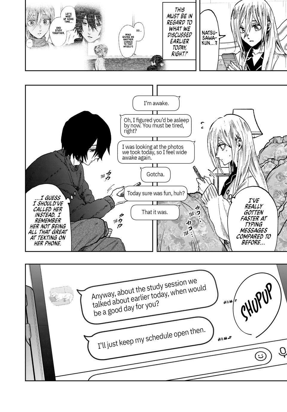 The Fragrant Flower Bloom with Dignity Manga Chapter 107 page 18 - Rintaro's Birthday