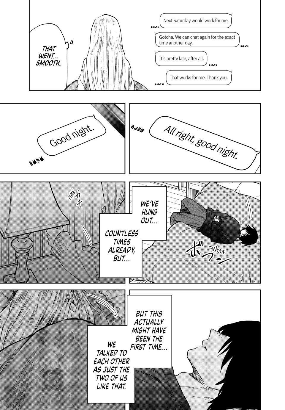 The Fragrant Flower Bloom with Dignity Manga Chapter 107 page 19 - Rintaro's Birthday