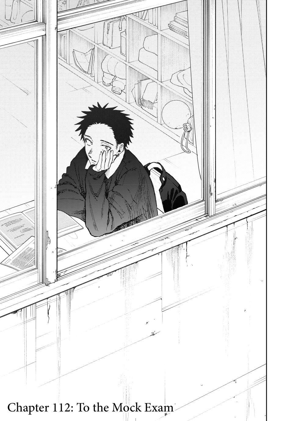 The Fragrant Flower Bloom with Dignity Manga Chapter 112 page 1 - To the Mock Exam