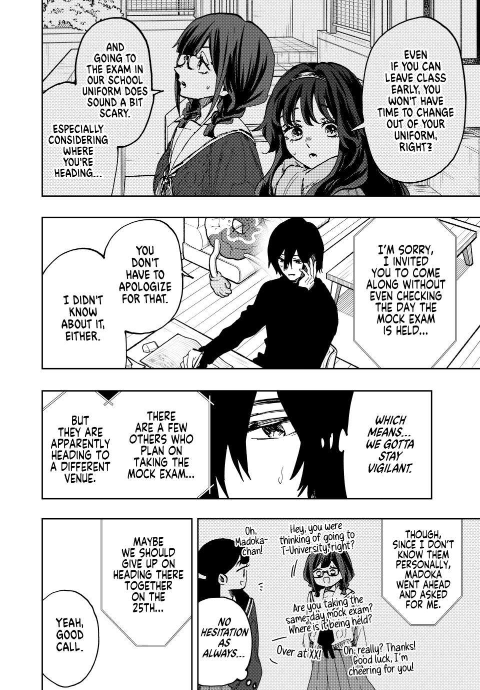 The Fragrant Flower Bloom with Dignity Manga Chapter 112 page 10 - To the Mock Exam