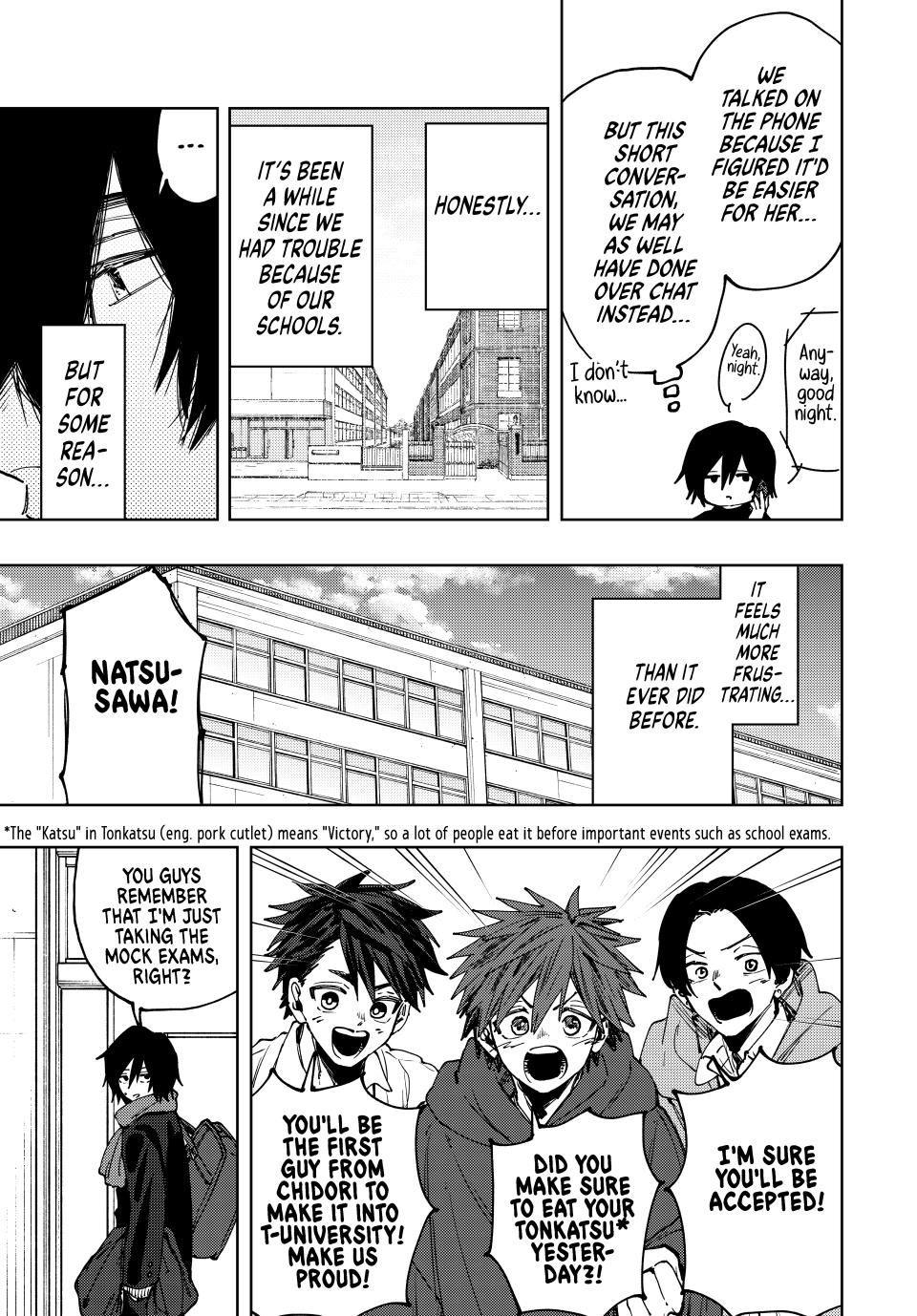 The Fragrant Flower Bloom with Dignity Manga Chapter 112 page 11 - To the Mock Exam