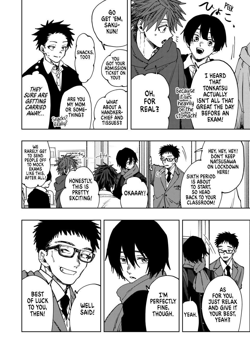 The Fragrant Flower Bloom with Dignity Manga Chapter 112 page 12 - To the Mock Exam