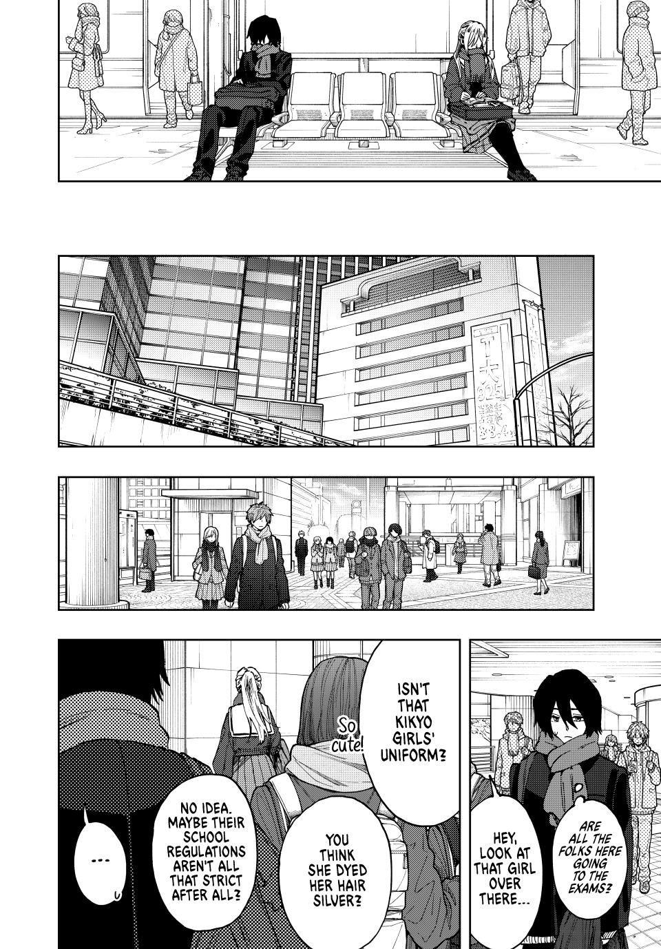 The Fragrant Flower Bloom with Dignity Manga Chapter 112 page 18 - To the Mock Exam
