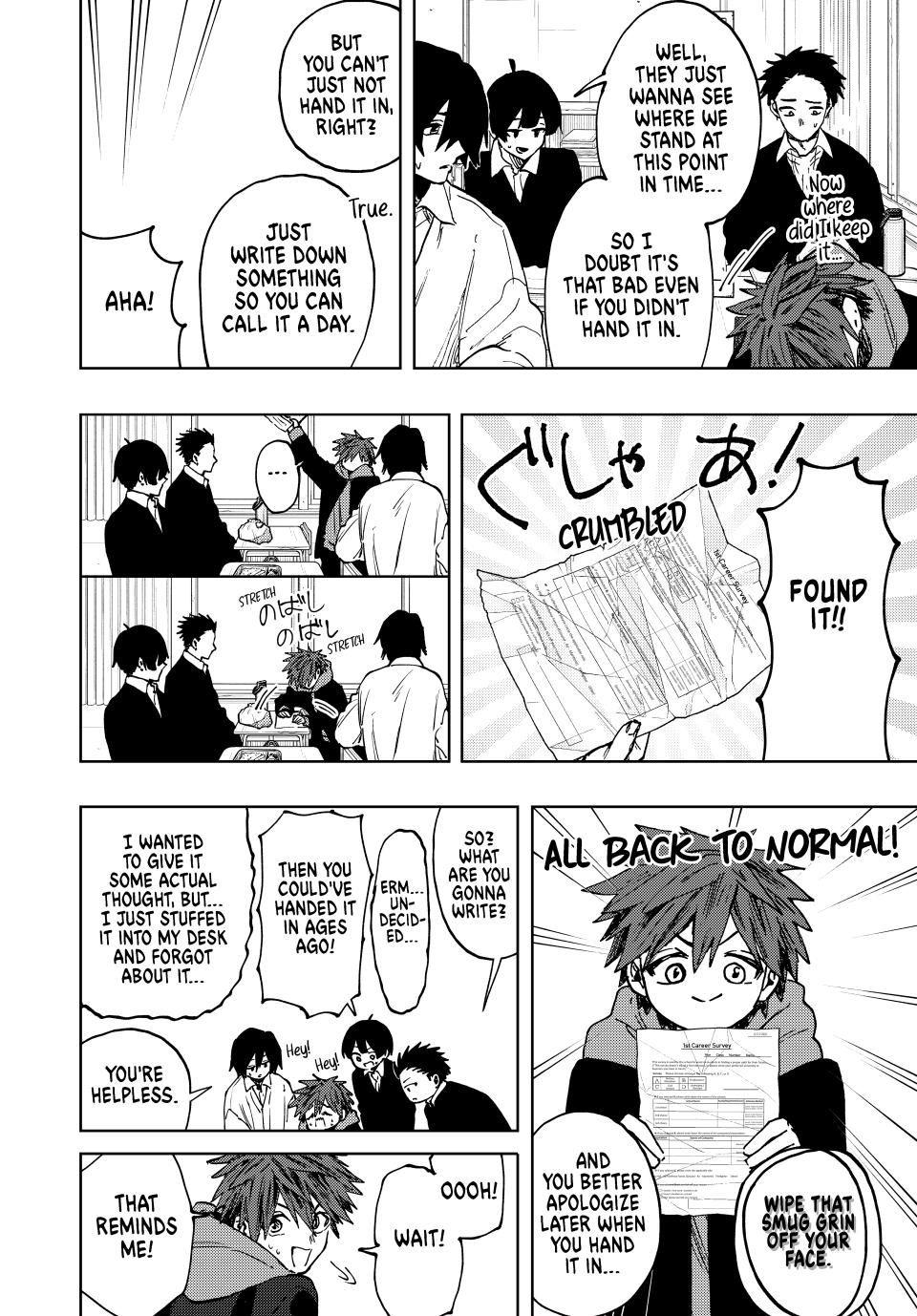 The Fragrant Flower Bloom with Dignity Manga Chapter 112 page 4 - To the Mock Exam