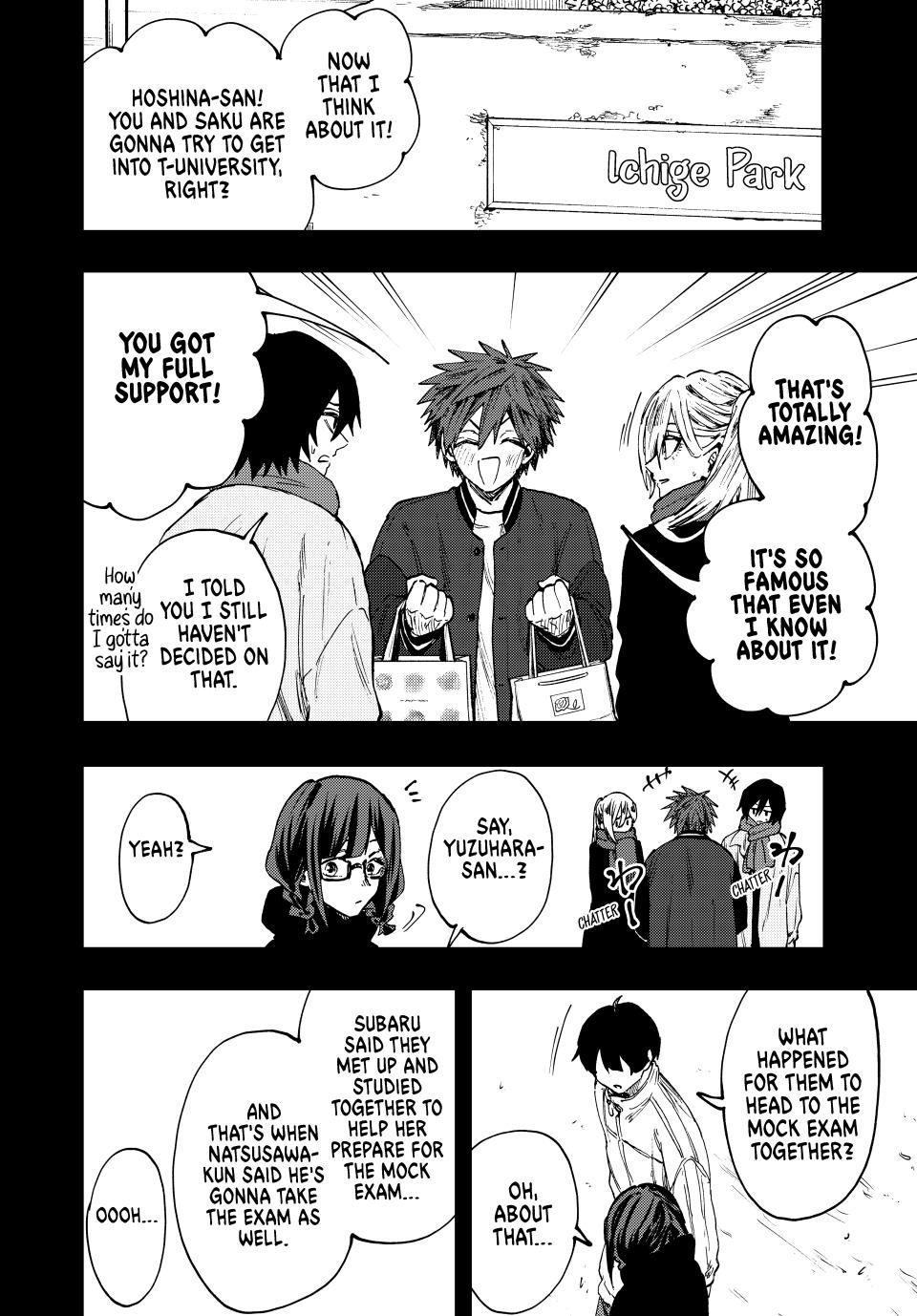 The Fragrant Flower Bloom with Dignity Manga Chapter 112 page 6 - To the Mock Exam