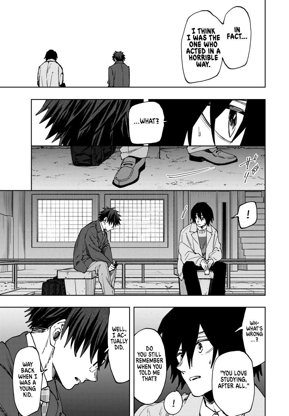 The Fragrant Flower Bloom with Dignity Manga Chapter 114 page 11 - Natsusawa and Hidaka