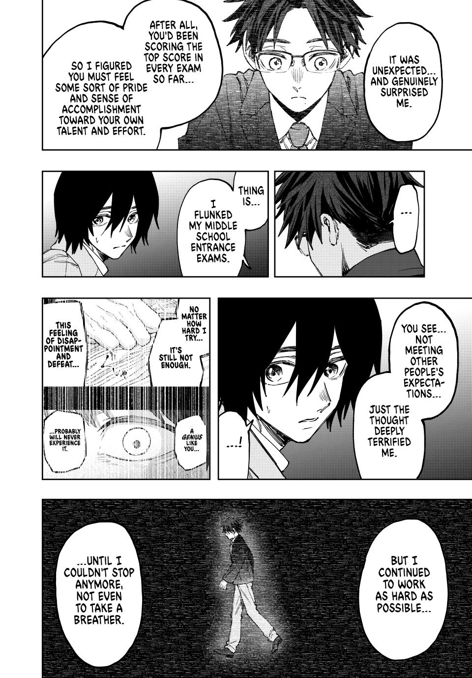 The Fragrant Flower Bloom with Dignity Manga Chapter 114 page 14 - Natsusawa and Hidaka