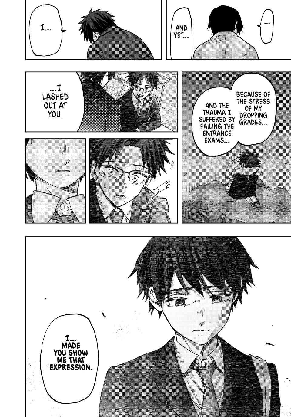 The Fragrant Flower Bloom with Dignity Manga Chapter 114 page 18 - Natsusawa and Hidaka