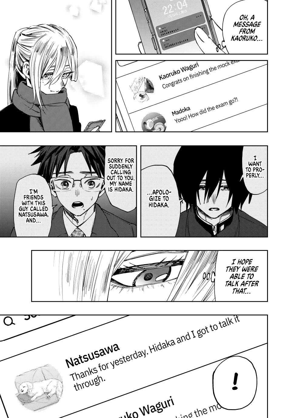 The Fragrant Flower Bloom with Dignity Manga Chapter 115 page 15 - After The Mock Exams