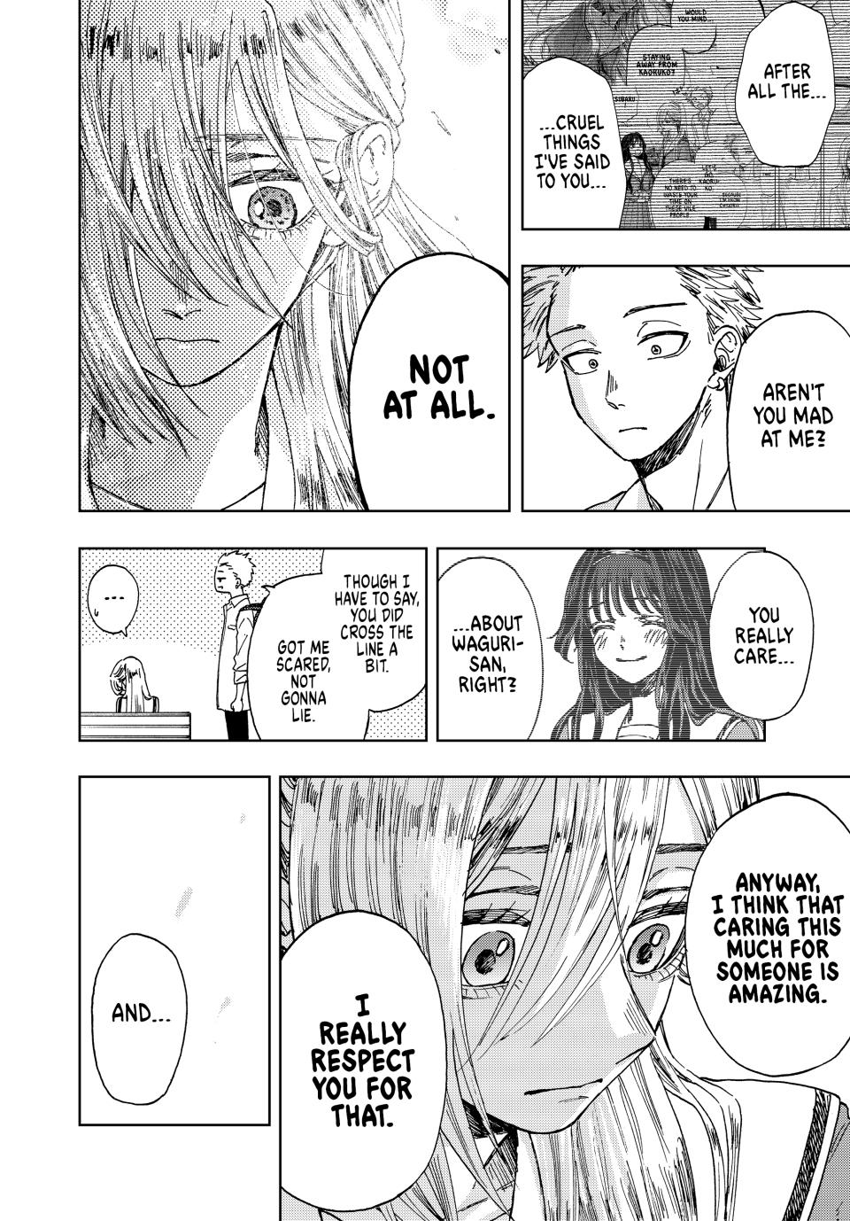 The Fragrant Flower Bloom with Dignity Manga Chapter 12 page 14 - Rintaro and Subaru