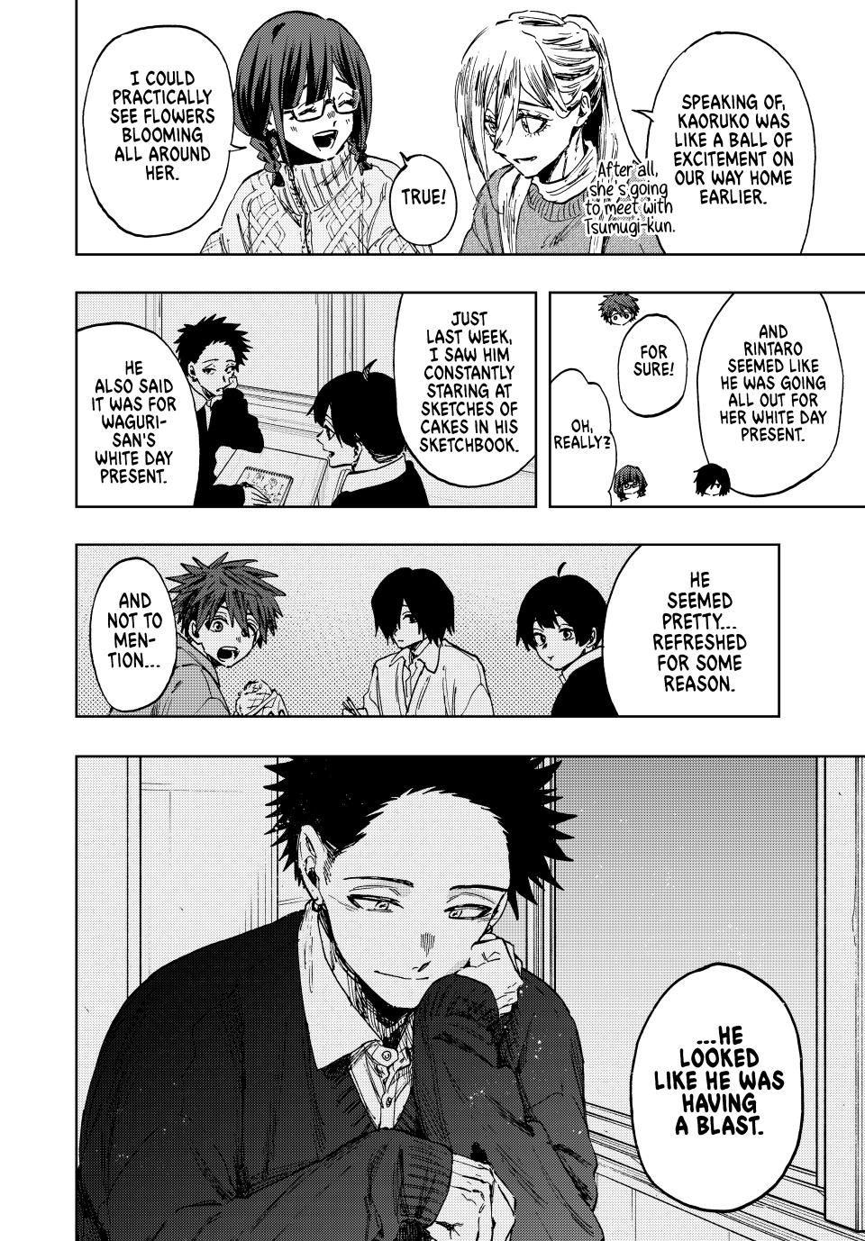 The Fragrant Flower Bloom with Dignity Manga Chapter 120 page 4 - Natsusawa's White Day