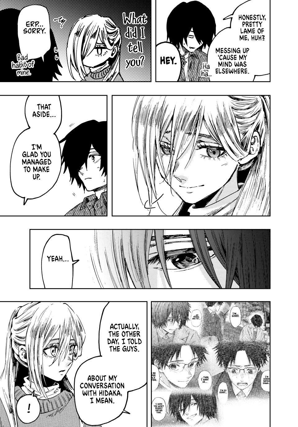 The Fragrant Flower Bloom with Dignity Manga Chapter 120 page 9 - Natsusawa's White Day