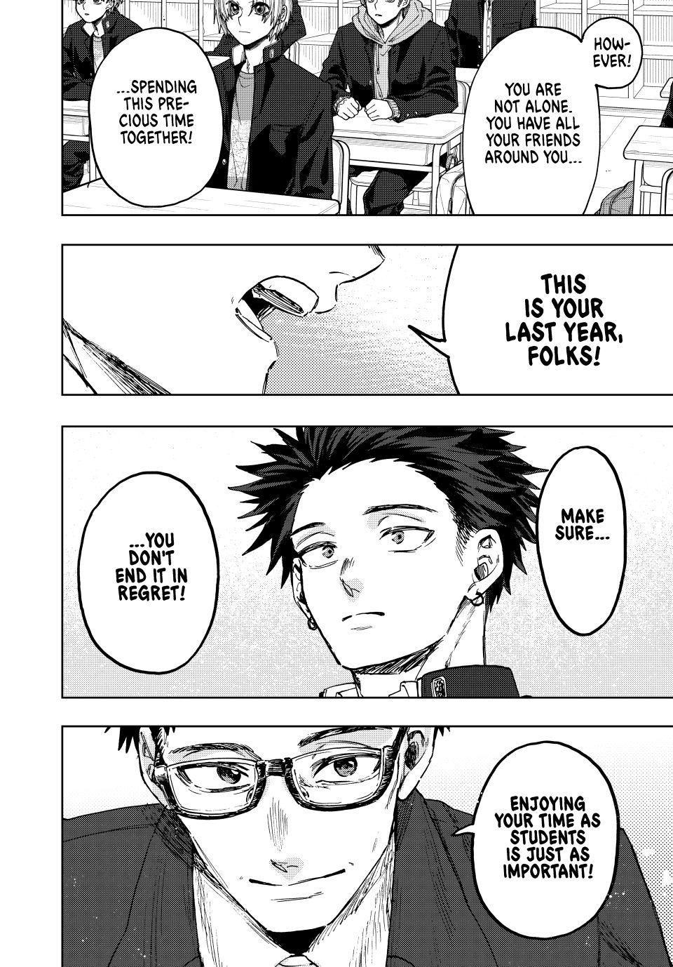 The Fragrant Flower Bloom with Dignity Manga Chapter 122 page 12 - Entering the Third Year