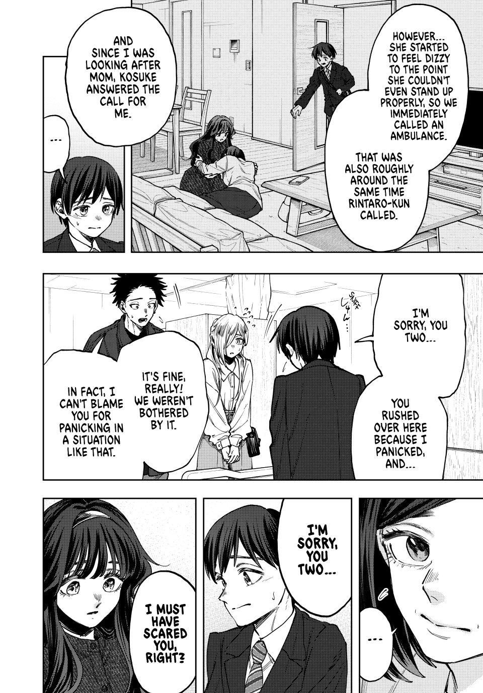 The Fragrant Flower Bloom with Dignity Manga Chapter 123 page 4 - Putting on a Brave Face