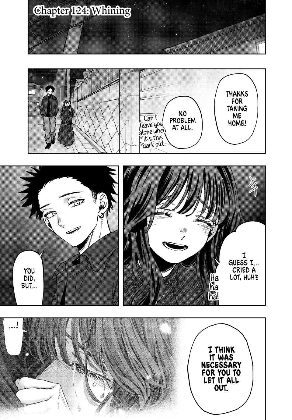 The Fragrant Flower Bloom with Dignity Manga Chapter 124 page 1 - Whining