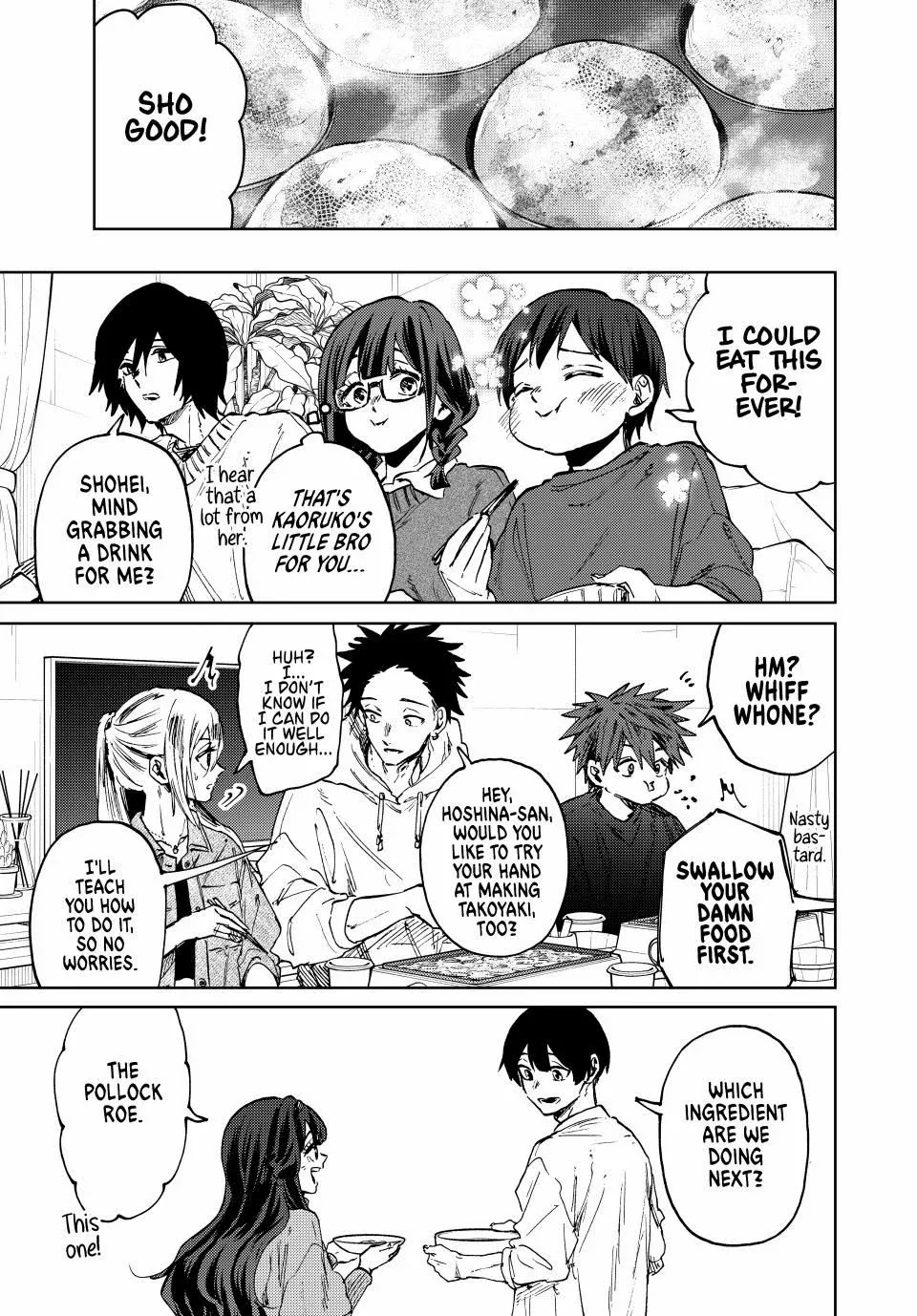 The Fragrant Flower Bloom with Dignity Manga Chapter 125 page 1 - Takoyaki Party