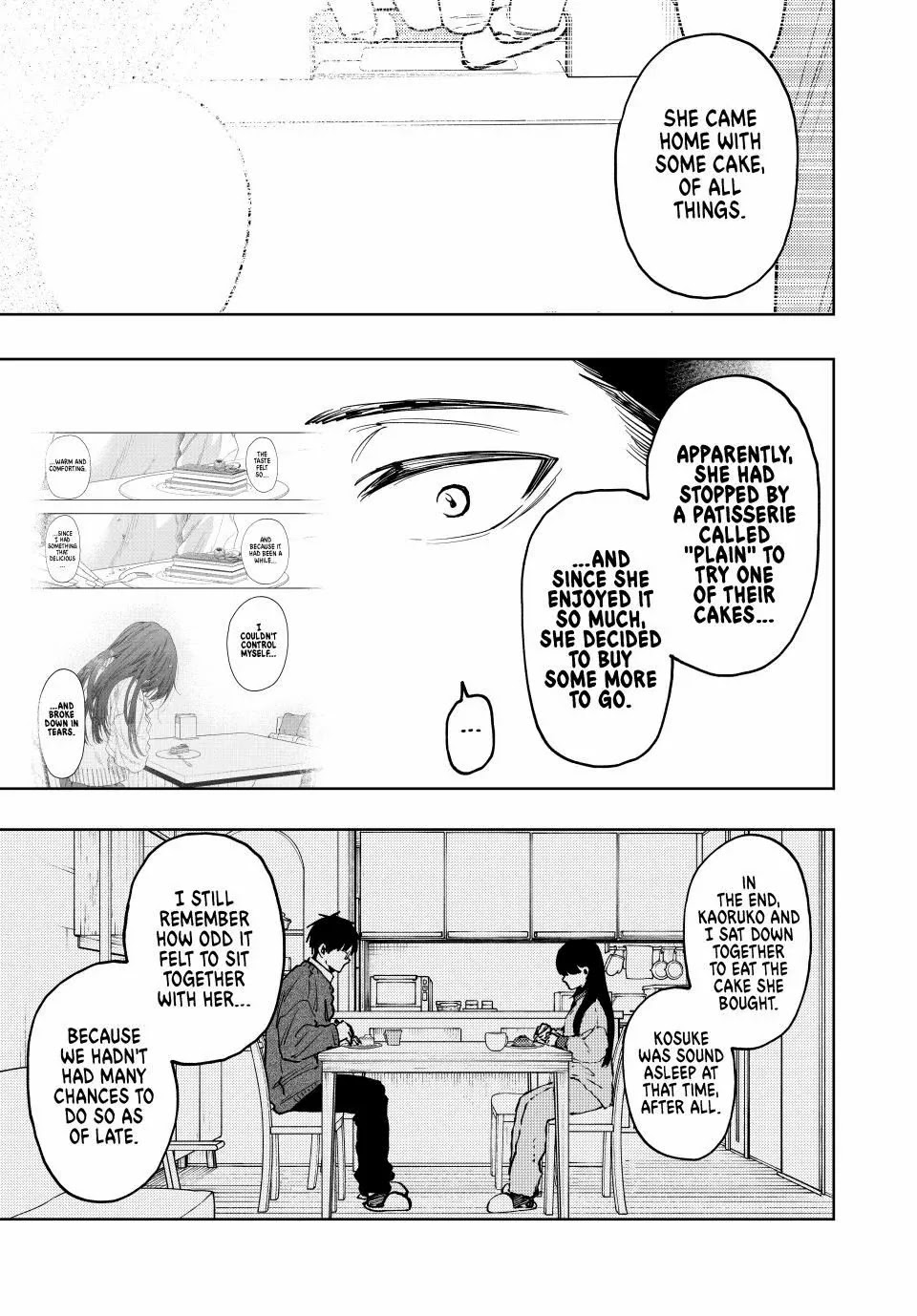 The Fragrant Flower Bloom with Dignity Manga Chapter 126 page 7 - Kaoruko's Father and Rintaro