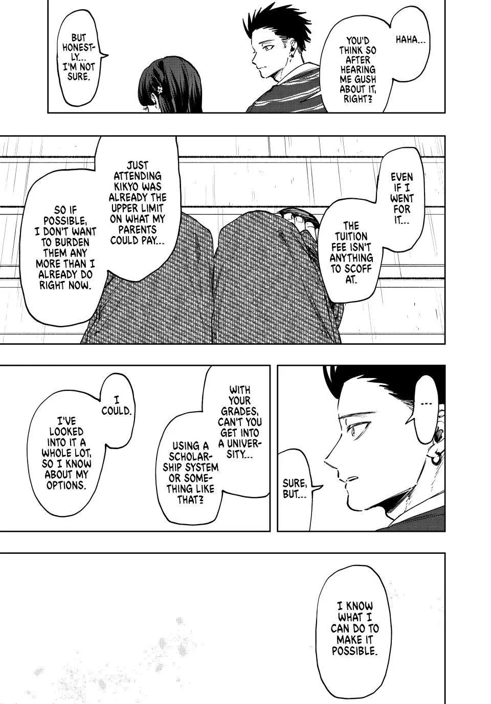 The Fragrant Flower Bloom with Dignity Manga Chapter 129 page 13 - Kaoruko's Future