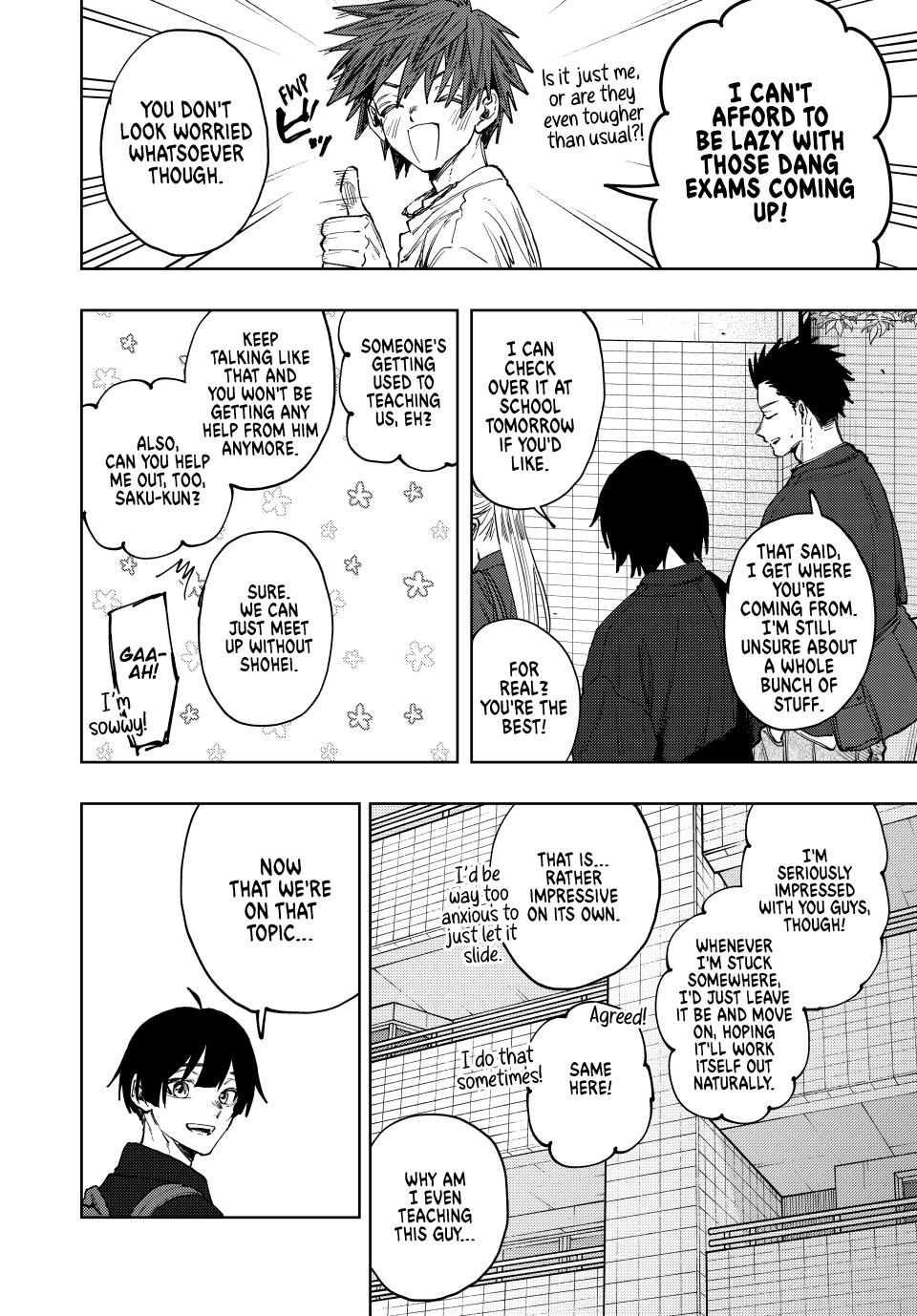 The Fragrant Flower Bloom with Dignity Manga Chapter 134 page 10 - Subaru's Concerns