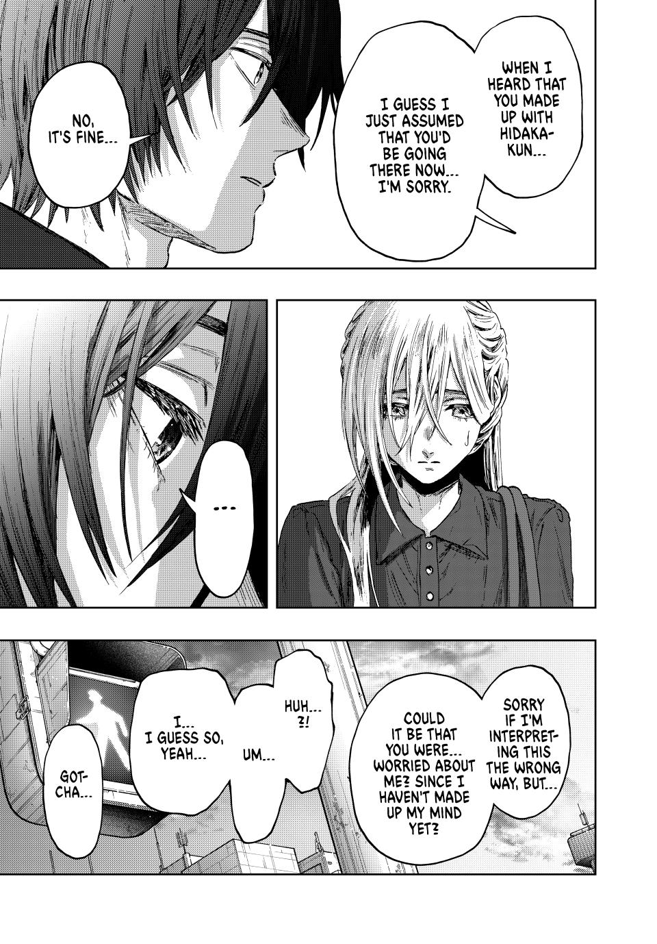 The Fragrant Flower Bloom with Dignity Manga Chapter 134 page 17 - Subaru's Concerns