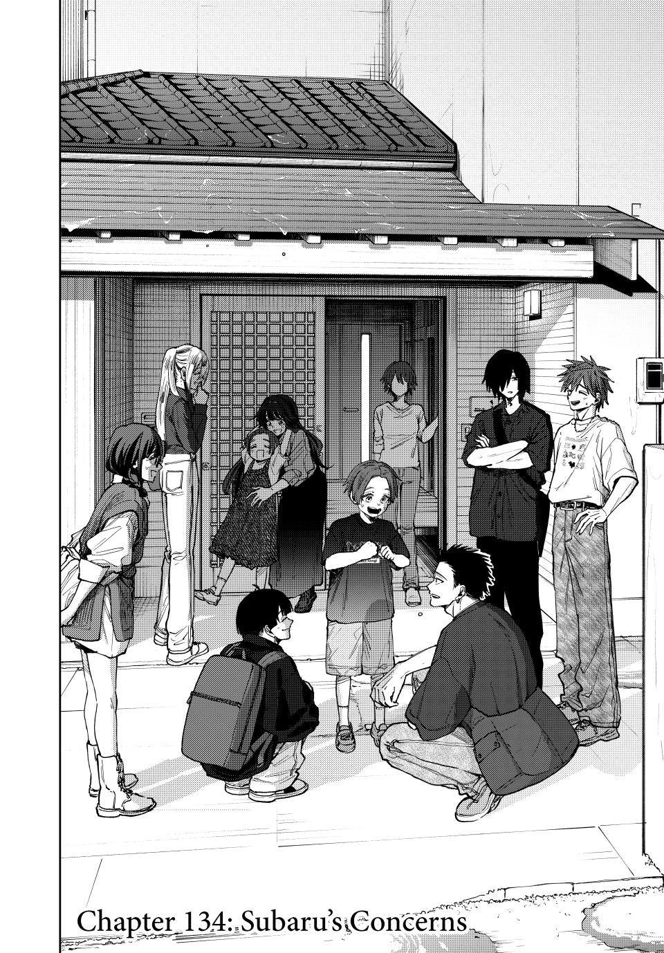 The Fragrant Flower Bloom with Dignity Manga Chapter 134 page 2 - Subaru's Concerns