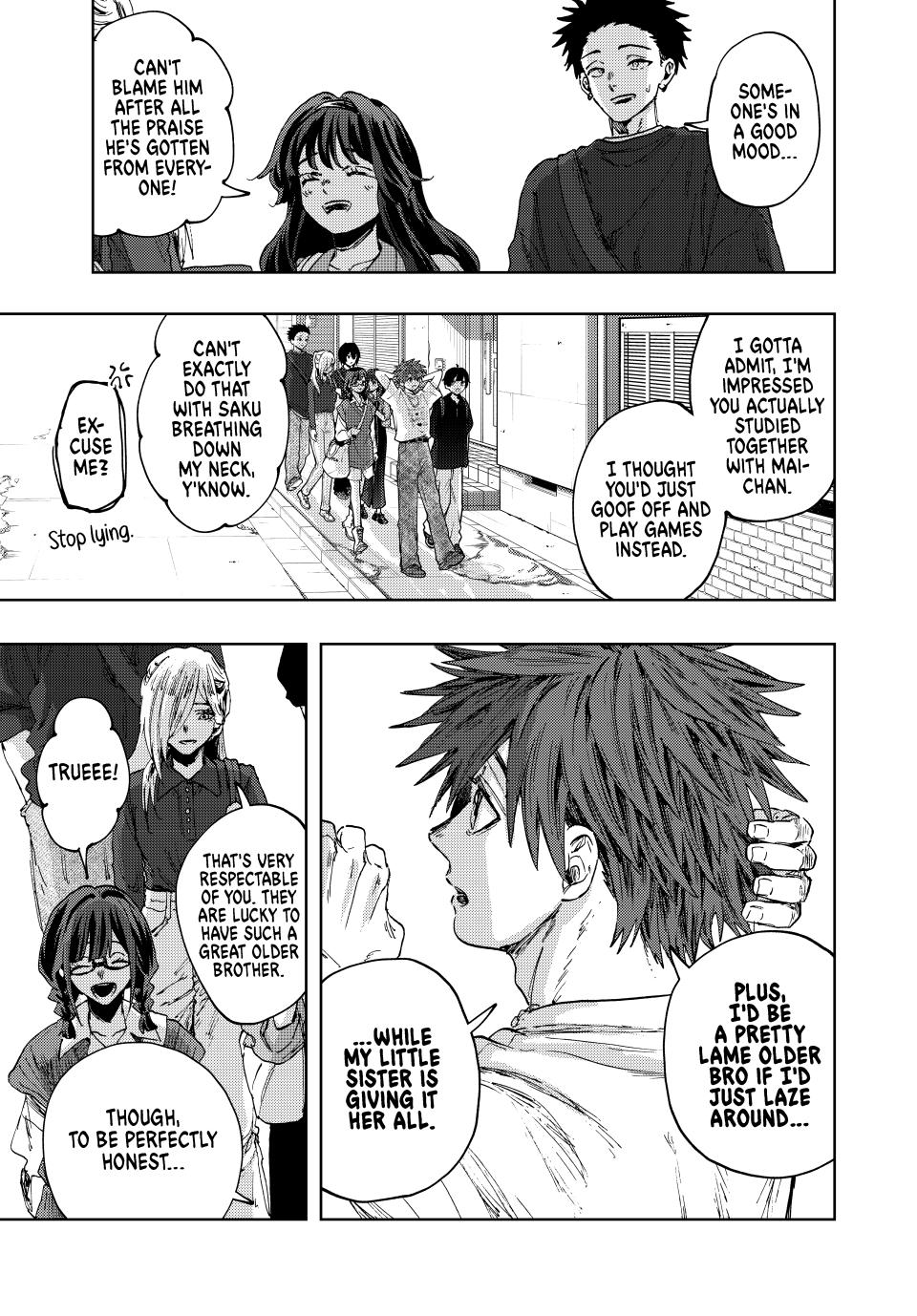 The Fragrant Flower Bloom with Dignity Manga Chapter 134 page 9 - Subaru's Concerns