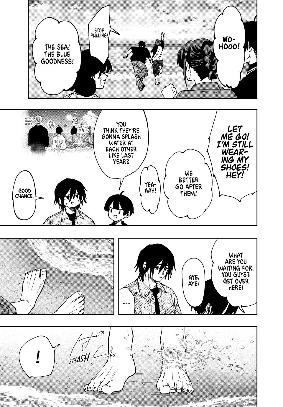 The Fragrant Flower Bloom with Dignity Manga Chapter 137 page 13 - Back at That Beach