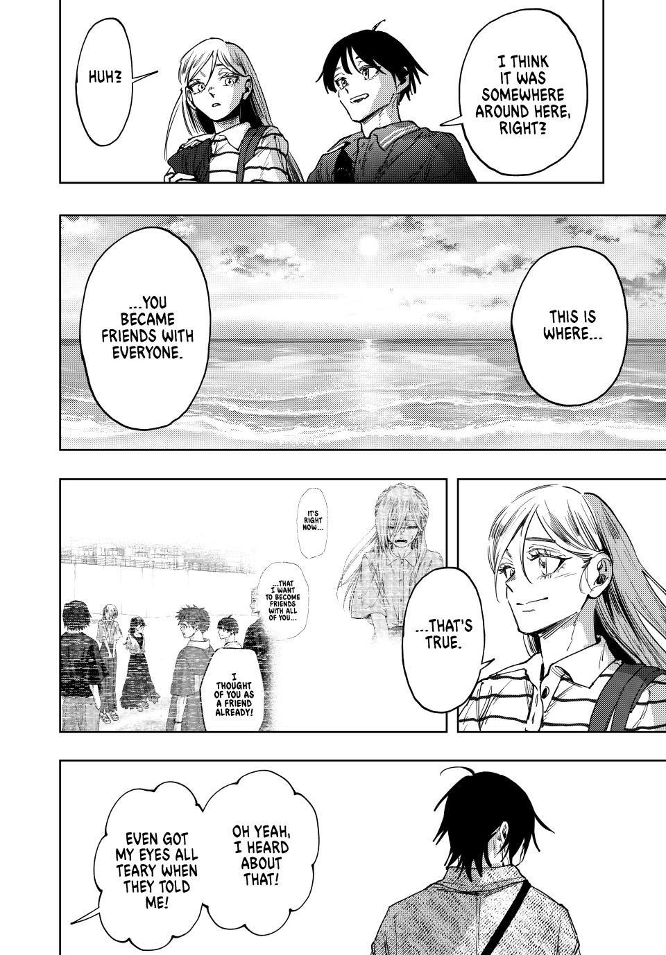 The Fragrant Flower Bloom with Dignity Manga Chapter 137 page 4 - Back at That Beach