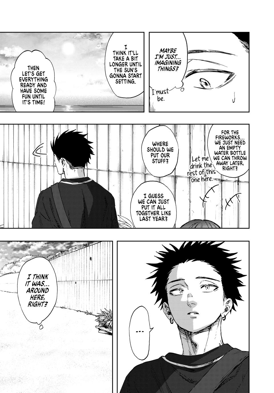 The Fragrant Flower Bloom with Dignity Manga Chapter 137 page 7 - Back at That Beach