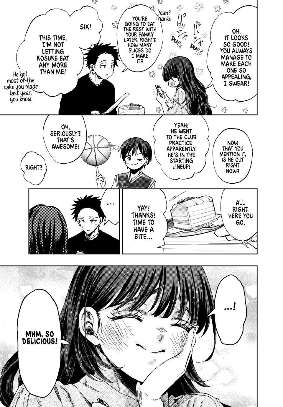 The Fragrant Flower Bloom with Dignity Manga Chapter 142 page 13 - Visiting Kaoruko's Room