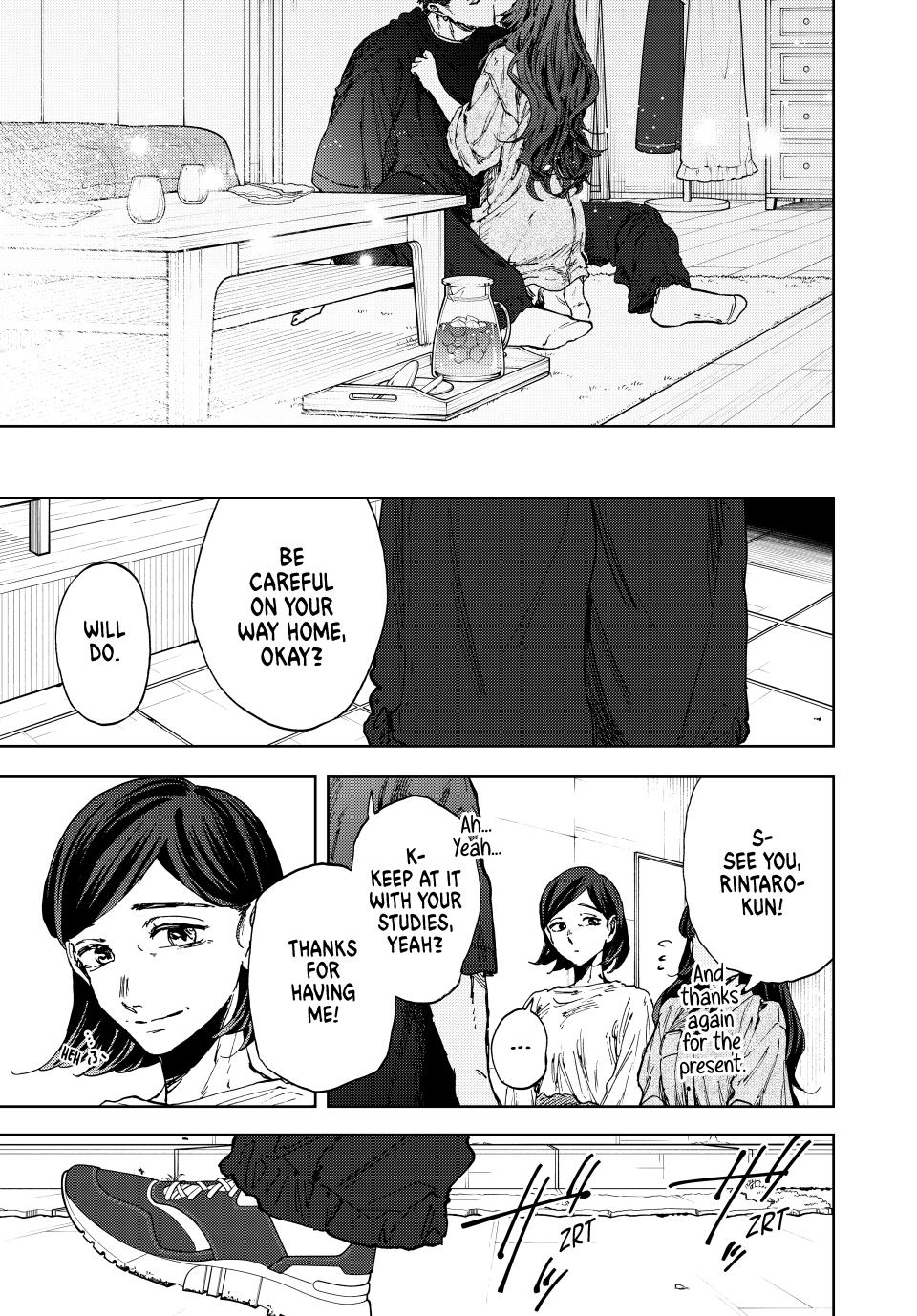 The Fragrant Flower Bloom with Dignity Manga Chapter 142 page 23 - Visiting Kaoruko's Room