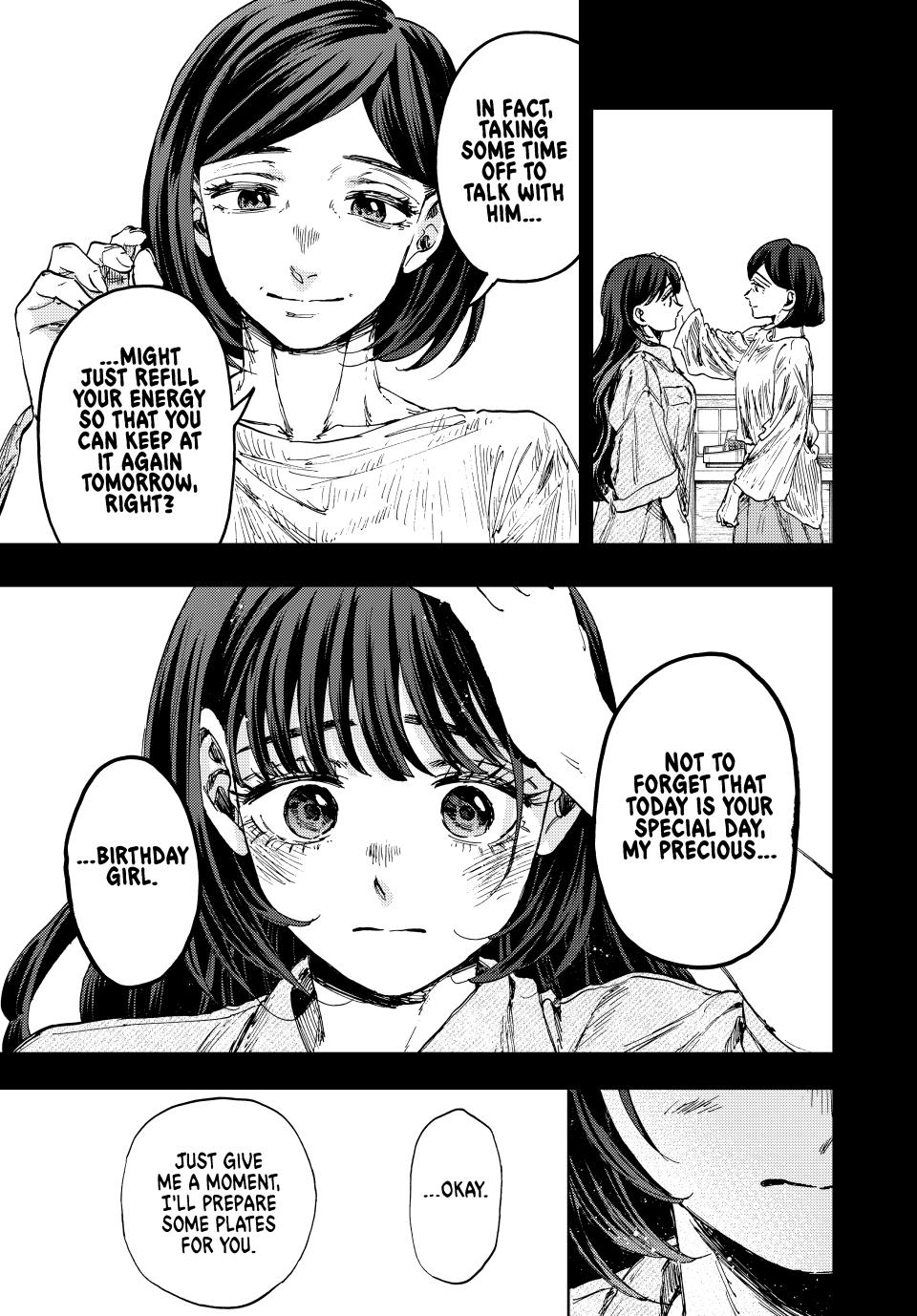 The Fragrant Flower Bloom with Dignity Manga Chapter 142 page 5 - Visiting Kaoruko's Room