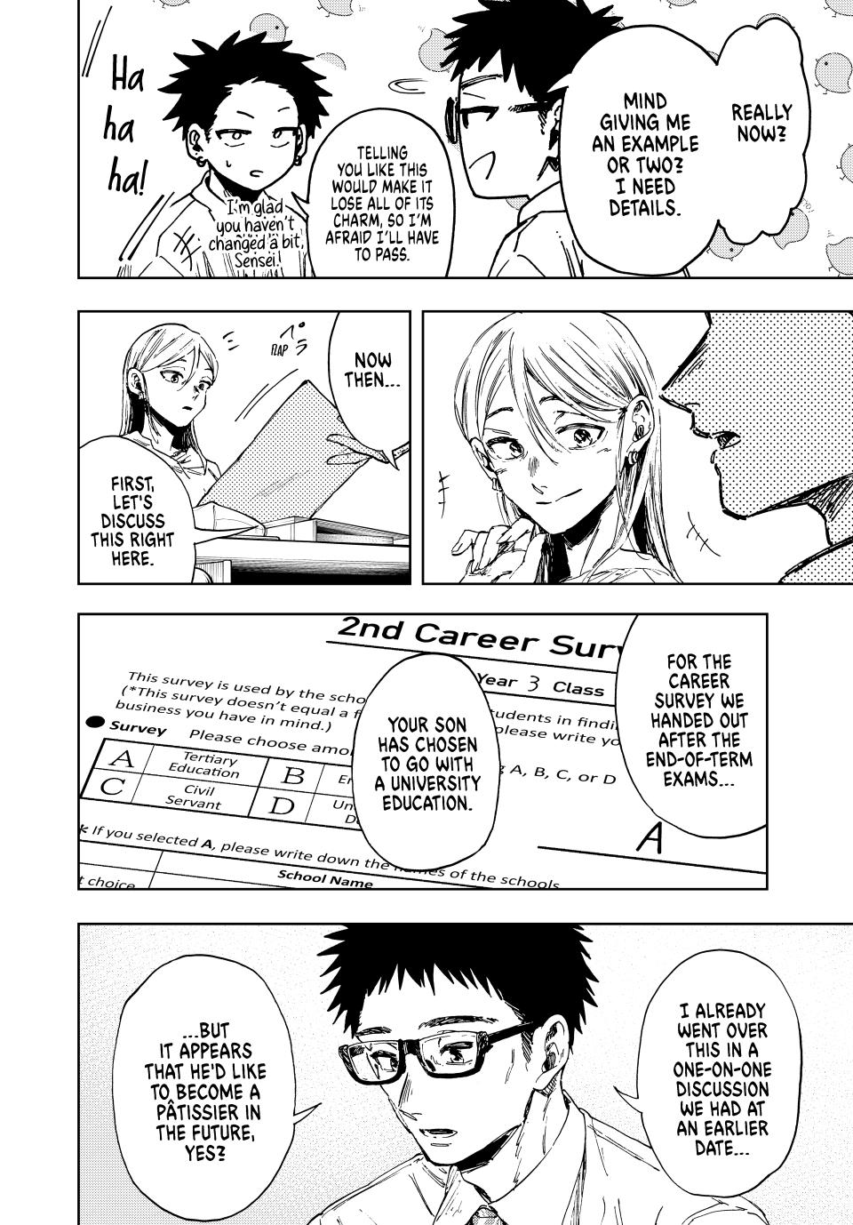 The Fragrant Flower Bloom with Dignity Manga Chapter 143 page 4 - Parent-Teacher Meeting