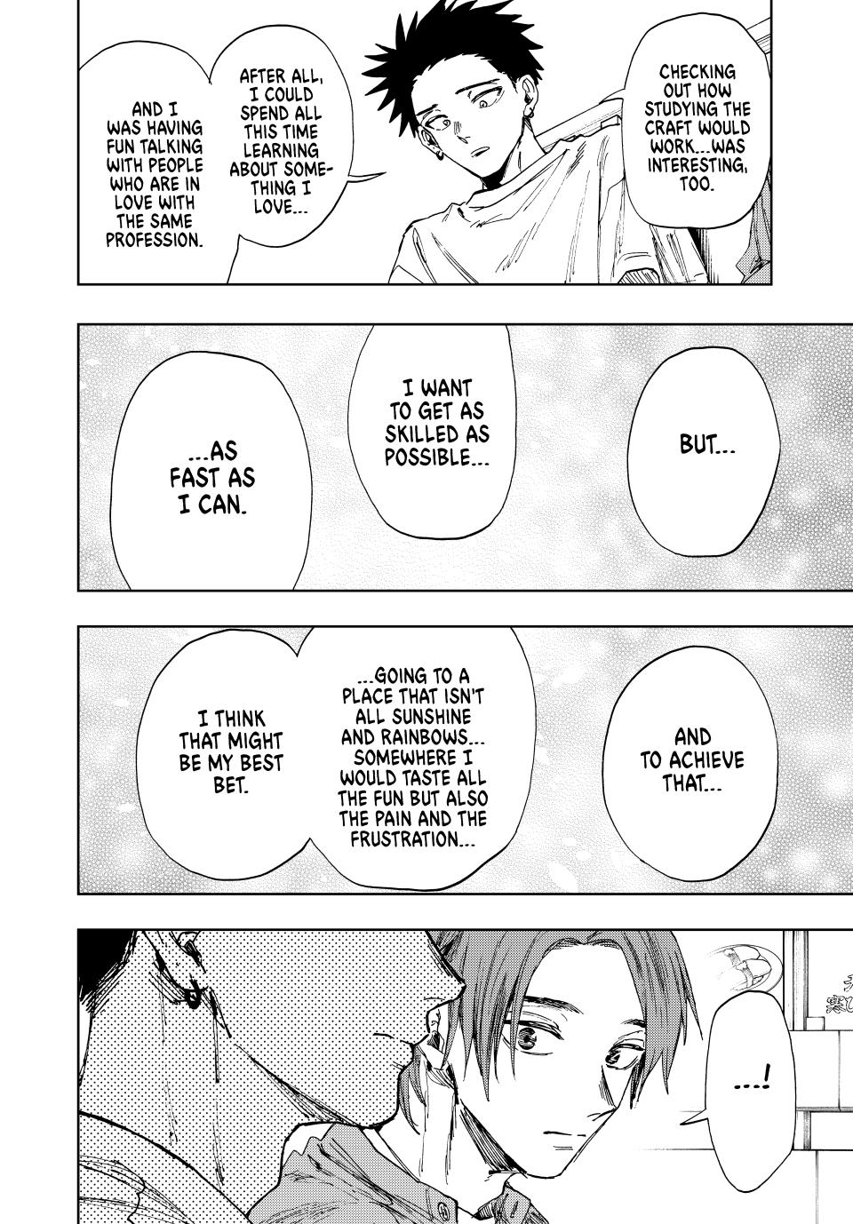 The Fragrant Flower Bloom with Dignity Manga Chapter 145 page 12 - Rintaro's Path