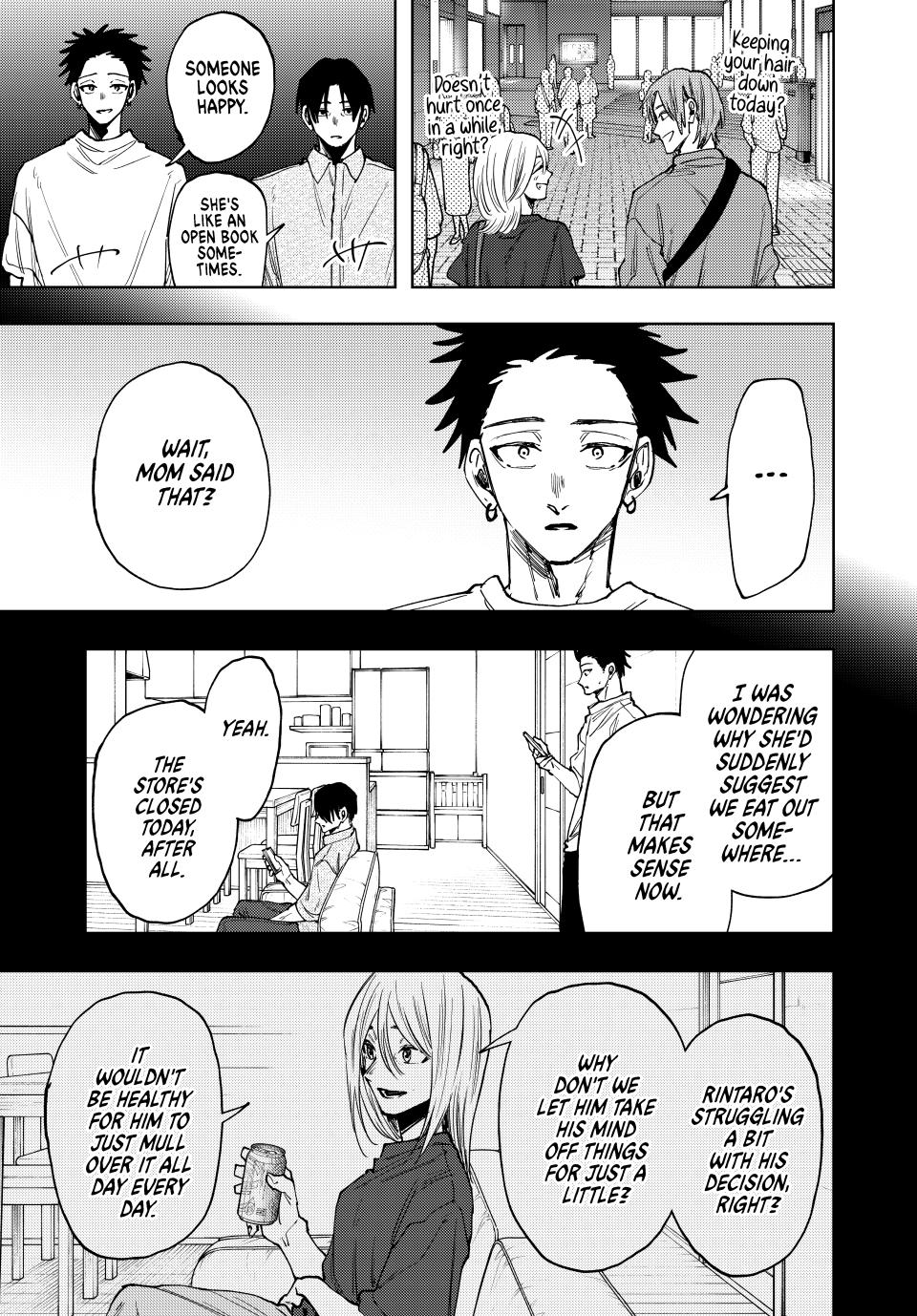 The Fragrant Flower Bloom with Dignity Manga Chapter 145 page 3 - Rintaro's Path