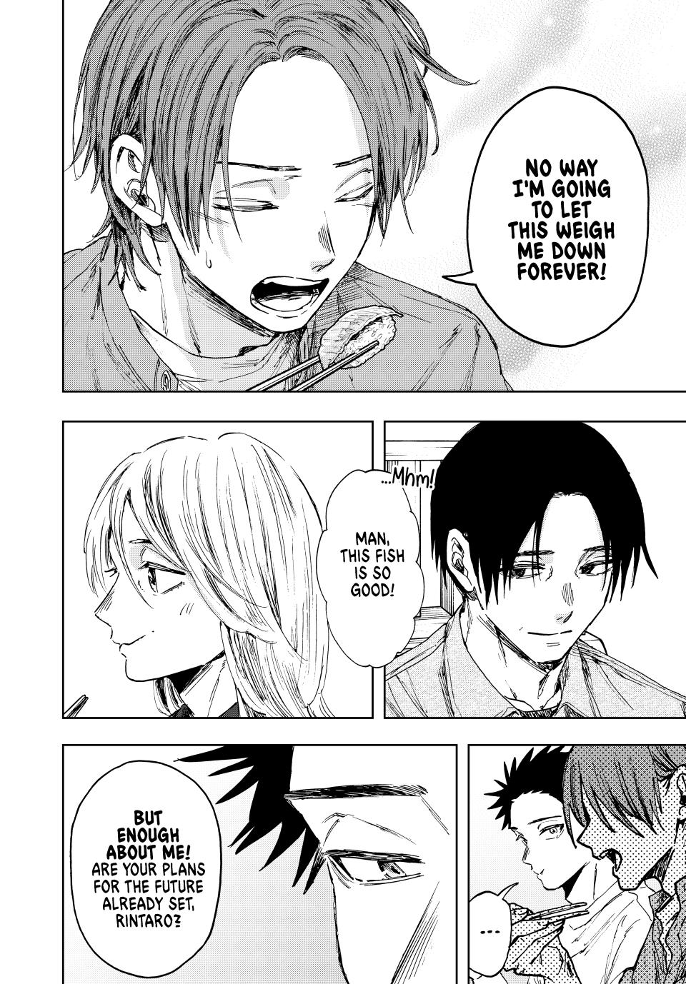 The Fragrant Flower Bloom with Dignity Manga Chapter 145 page 8 - Rintaro's Path