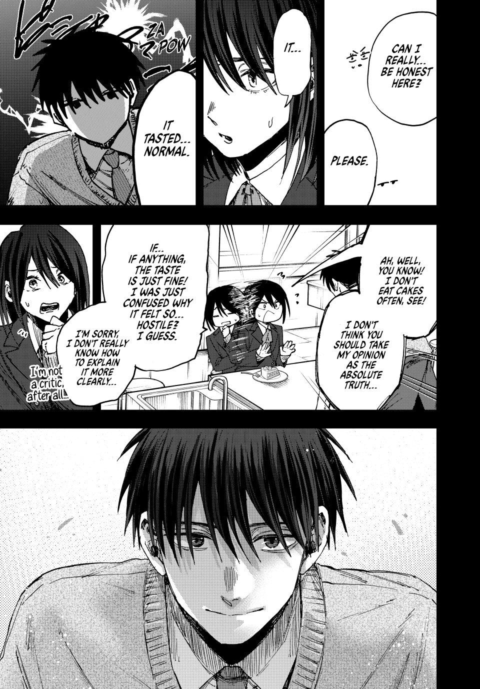 The Fragrant Flower Bloom with Dignity Manga Chapter 154 page 11 - Kyoko and Keiichiro