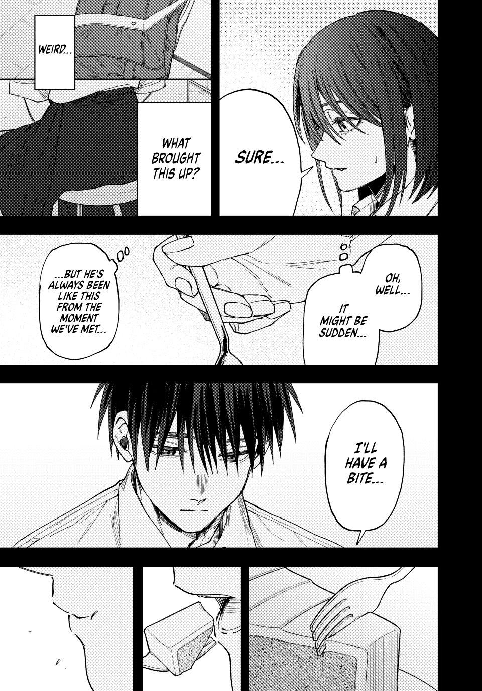 The Fragrant Flower Bloom with Dignity Manga Chapter 154 page 21 - Kyoko and Keiichiro