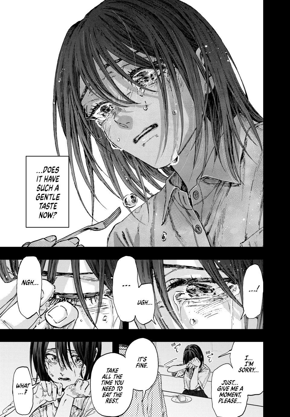The Fragrant Flower Bloom with Dignity Manga Chapter 154 page 23 - Kyoko and Keiichiro